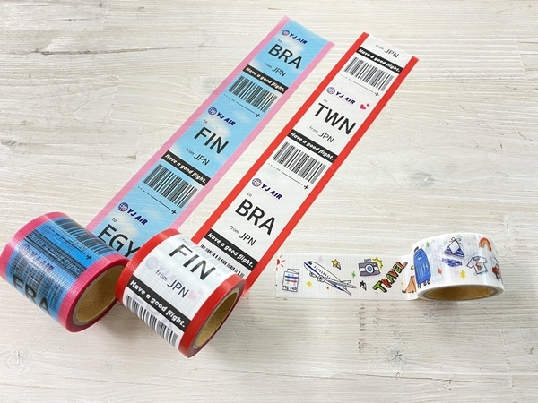 限定商品「トラベルタグ スカイ」「トラベルタグ ハート」にノベルティ付