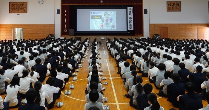 令和7年(2025年)暴力団追放・薬物乱用防止講演会の様子
