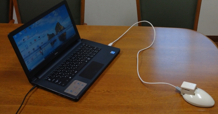 ノートPCとひばりパルス アドバンス
