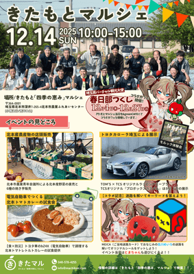 2025きたもとマルシェ チラシ
