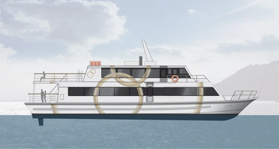 秀吉ゆかりの「長浜」と「竹生島」を結ぶ定期船　琵琶湖汽船「べんてん」をリニューアルします！