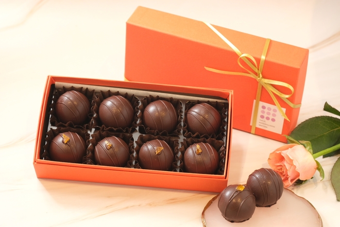 季節のチョコレート オレンジピールとラムレーズン