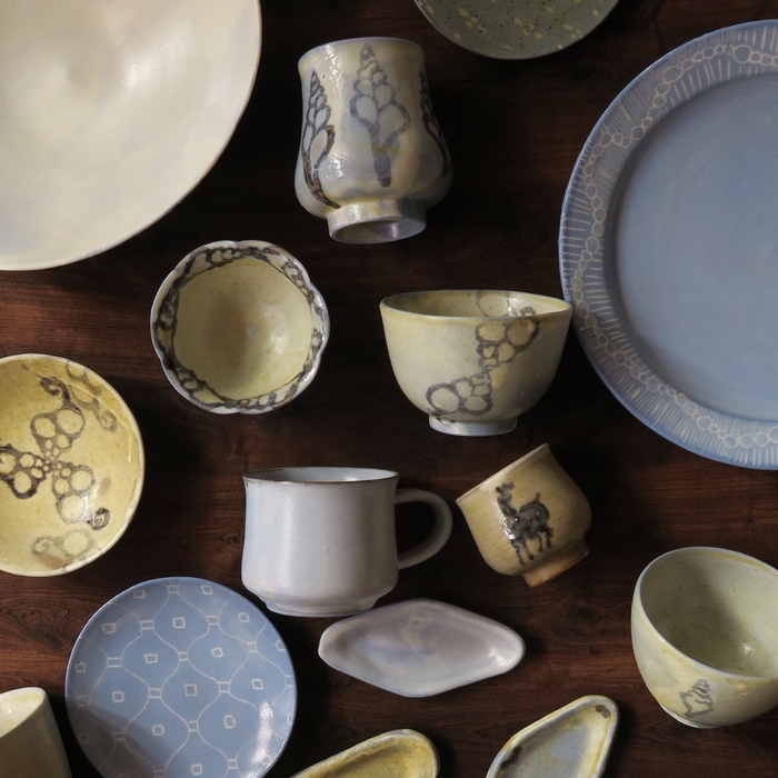 出品例:陶磁器のうつわ by 陶工ヤマカワミユキ