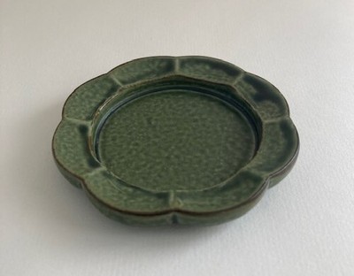 瀬戸焼マットトレイ 輪花織部