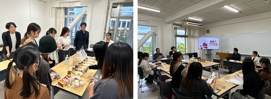 梅花女子大学との産学連携プロジェクト