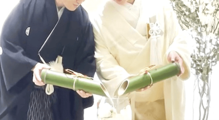 結婚式で流行りの「水合わせの儀」