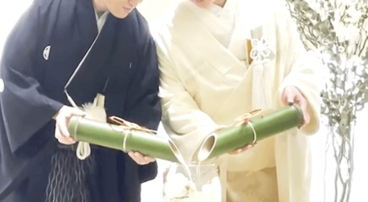 結婚式で流行りの「水合わせの儀」