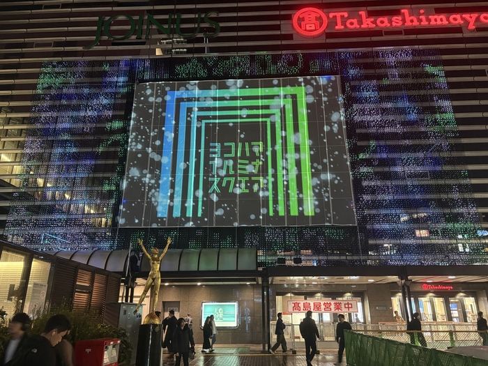 横浜タカシマヤ壁面(イメージ)