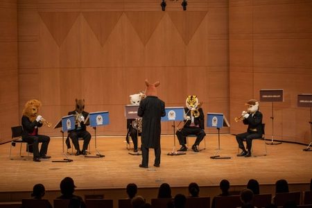 ズーラシアンブラスとサキソフォックス「豆まきコンサート」 大阪・京都にて開催