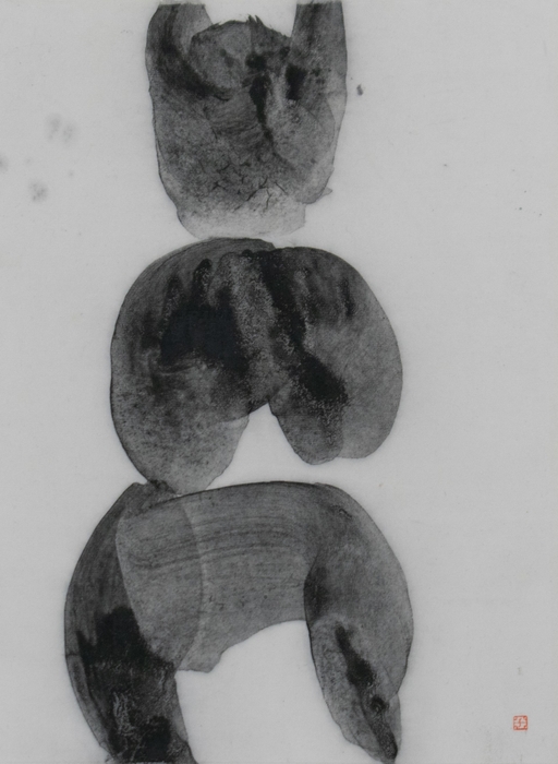 比田井南谷 59-27 (1959) 画宣紙、墨