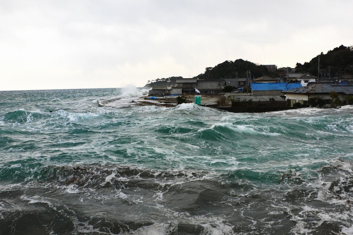 最大5.3mの高さの津波