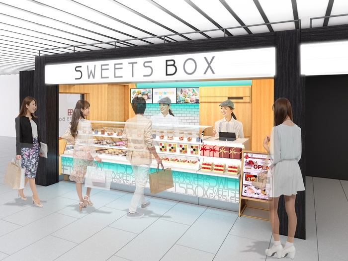 ▲SWEETS BOX店舗イメージ