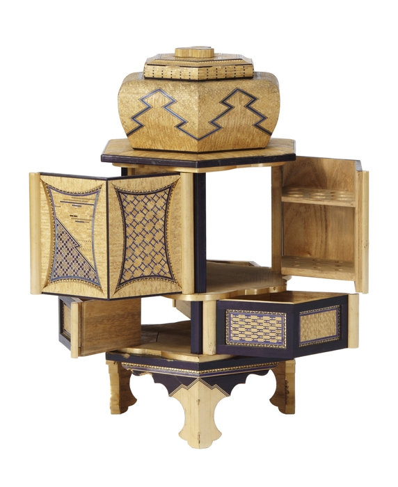 Photo.10 麦わら細工 シガー&シガレットケース 明治時代