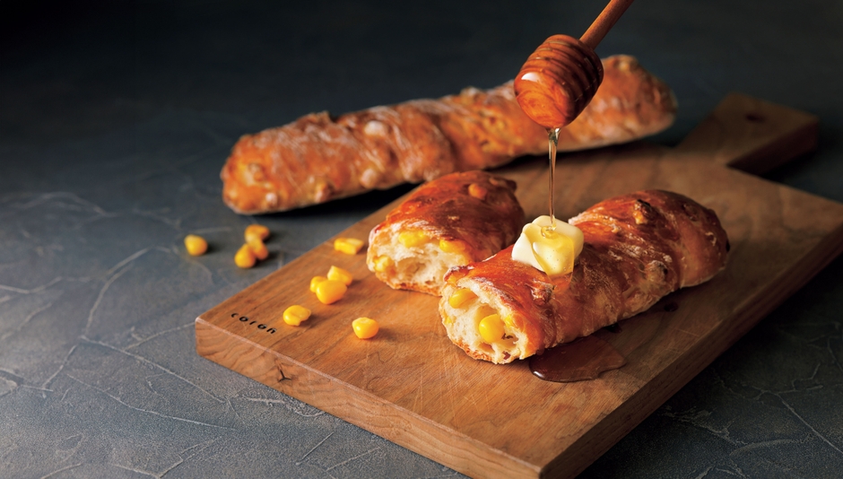 ブーランジェリー コロン「道産とうきびのリュスティック～北海道ハニーバター醤油～」