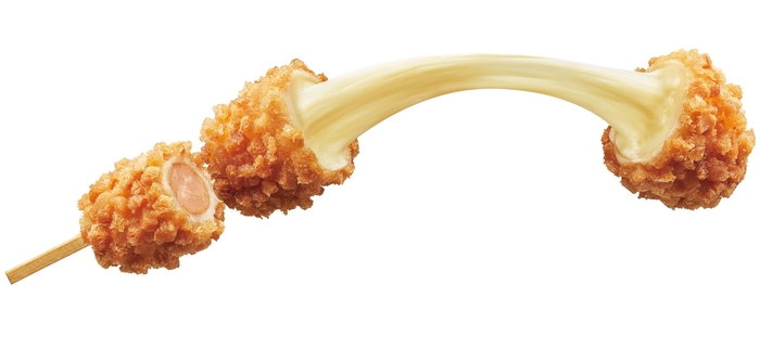 のびーるチーズハットグのチーズイメージ（画像はイメージです。）