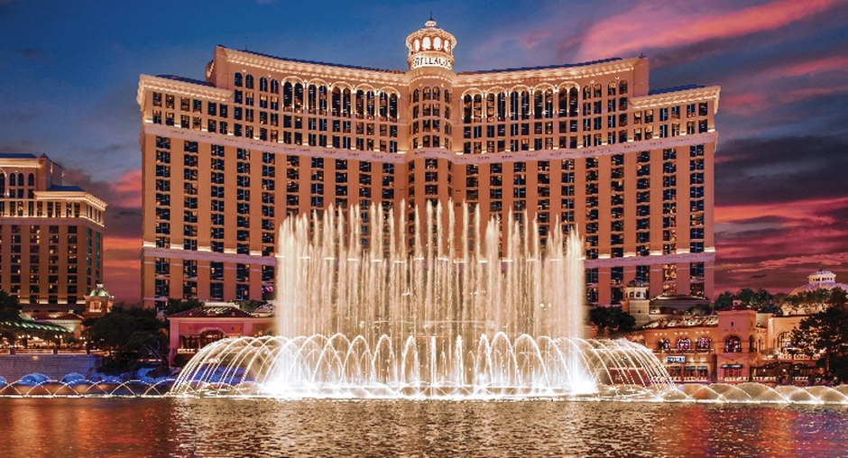 ラスベガスにあるMGMリゾーツの統合型リゾート　"ベラージオ"