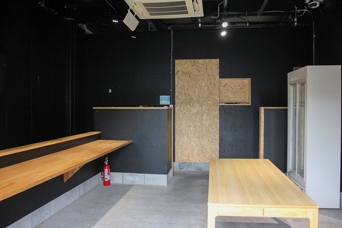 改装前のシェアスペース「繊月」(せんげつ)