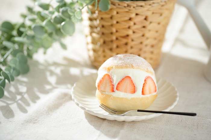 ふんわり自家製イチゴ マリトッツォ