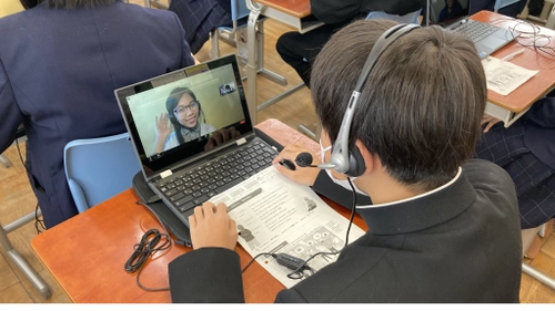 オンライン英会話CHATTY　 茨城県立太田第一高等学校附属中学校にて体験レッスン実施 　97.0％の生徒が「学力向上に役立つ」と実感