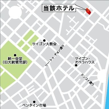 ホテル周辺地図