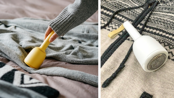 卓上のお掃除だけじゃない!毛玉取り機に変身!