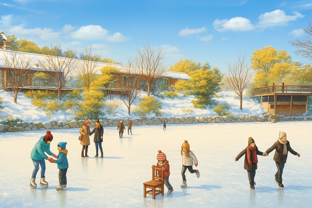 道の駅四季の郷公園 「AOZORA ICE PARK」