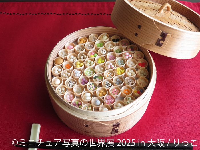 ミニチュア写真の世界展　展示作品：ミニ厨房庵