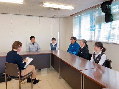 取材の様子2