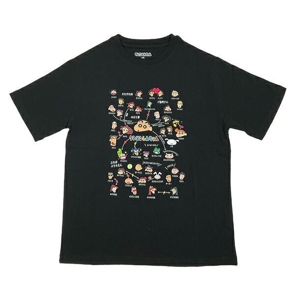 クレヨンしんちゃん相関図Tシャツ