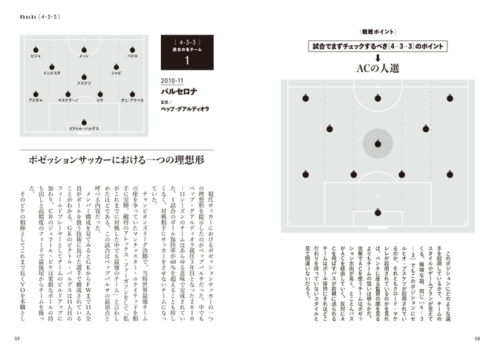 フォーメーションごとの観戦ポイントと過去の名チーム