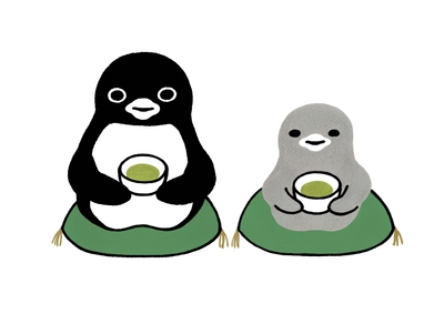 「朝茶は福が増す」(フレームサイズ:約44×55cm)55,000円