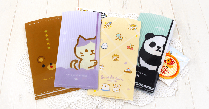 お名前シールの収納にぴったり！かわいく整理できる「収納ホルダー（チケットホルダー）」にNEWデザイン登場。