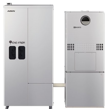 アイシン製SOFCエネファーム(ガス+電気併用仕様)