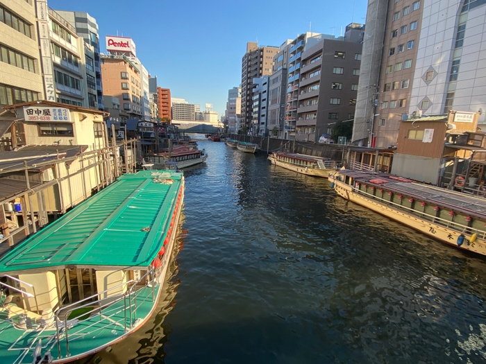 屋形船にも乗れる町!