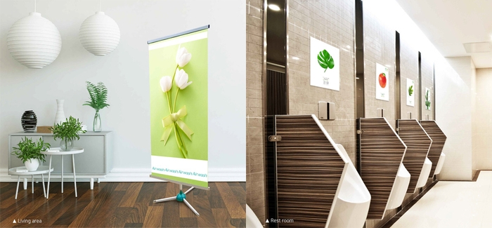 Air wash 使用イメージ画像