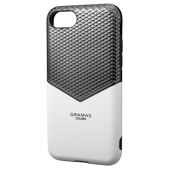 グラマス カラーズ “エッジ” ハイブリッドシェルケース(カラー:White)
