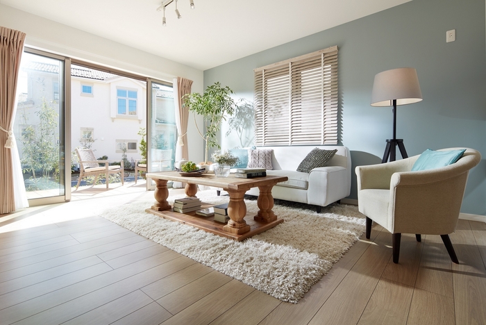 開放感のあるリビング