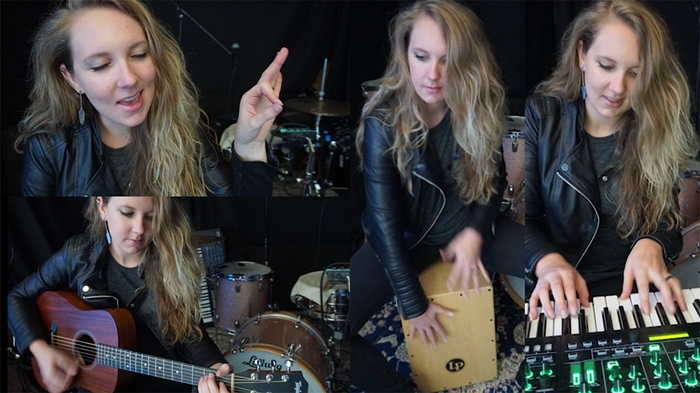 『4XCAMERA』スクリーンショットのイメージ(画面4分割時)_2