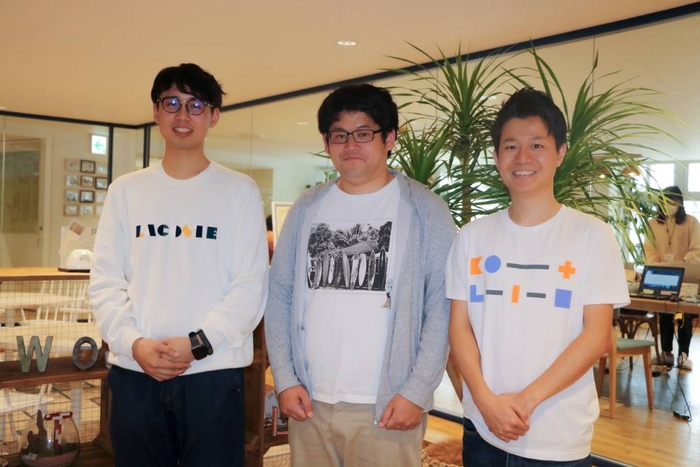 左から翁 華宏氏、上田 拓也氏、長澤 太郎氏(写真提供:株式会社サーキュレーション)
