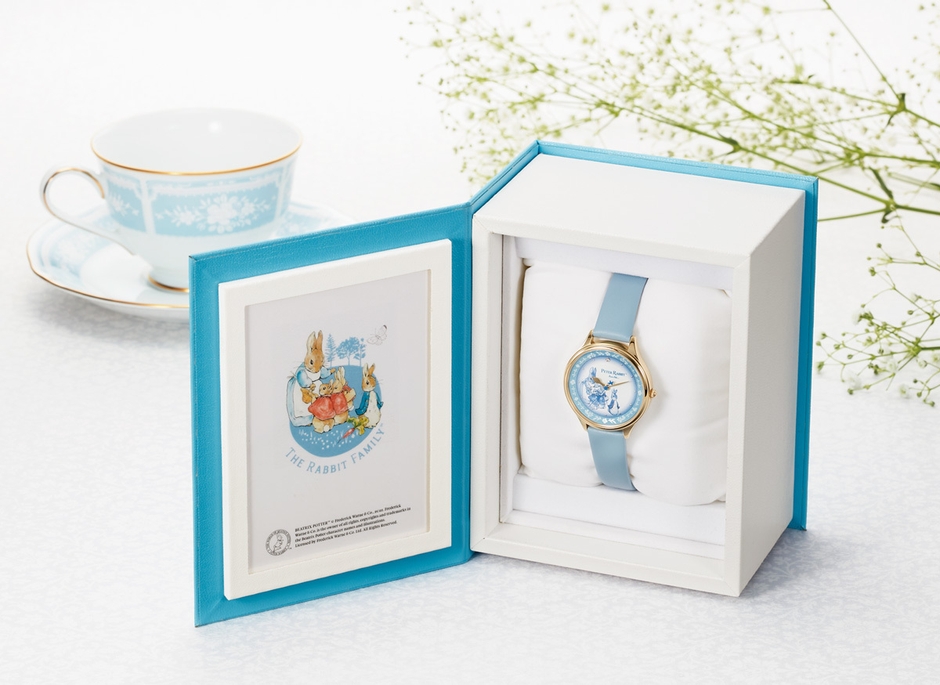 ピーターラビット時計ケース開