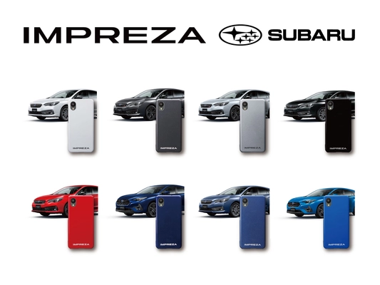 SUBARU『IMPREZA(インプレッサ)』の実車カラーを再現した スマートフォンケースを発売！