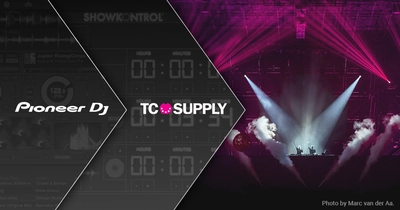 ビジュアル演出と連携するプロフェッショナルDJシステムを TC Supplyと共同開発