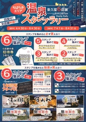 日帰り温浴施設を運営する株式会社楽久屋が 『ちばらき温泉スタンプラリー』開催！