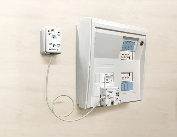 感震ブレーカー取り付けイメージ