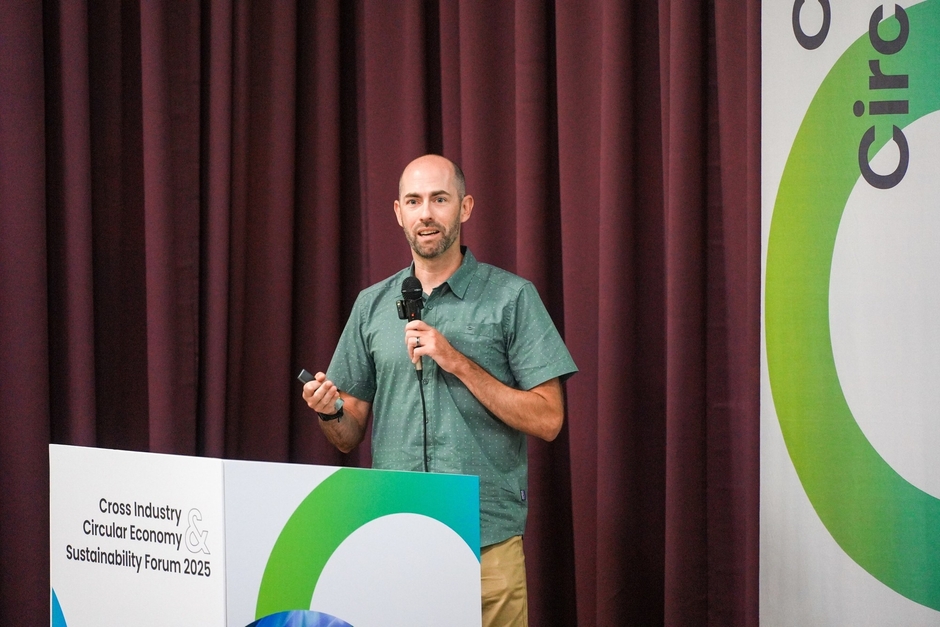 Matt Dwyer, Vice President of Global Product Footprint at Patagonia