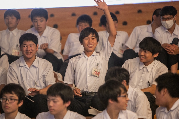 福井県坂井市立丸岡南中学校　授業風景2