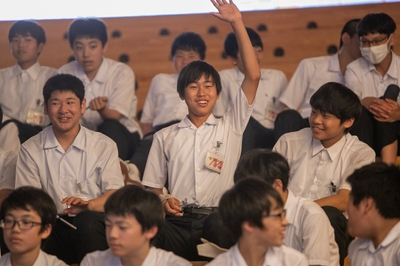 福井県坂井市立丸岡南中学校 授業風景2