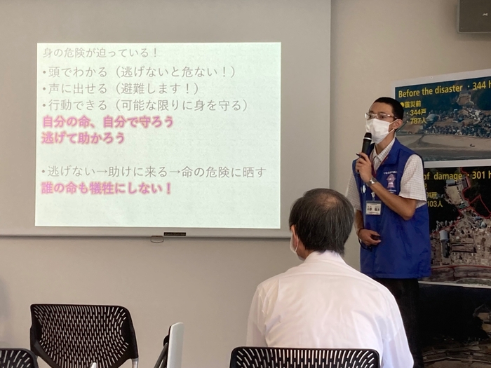 語り部講話が目玉の「いわき震災伝承みらい館」