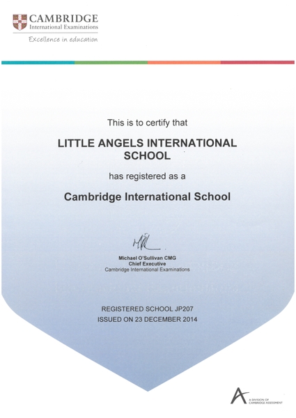 中等部以上はケンブリッジ大学国際教育機構のカリキュラムを用いる
