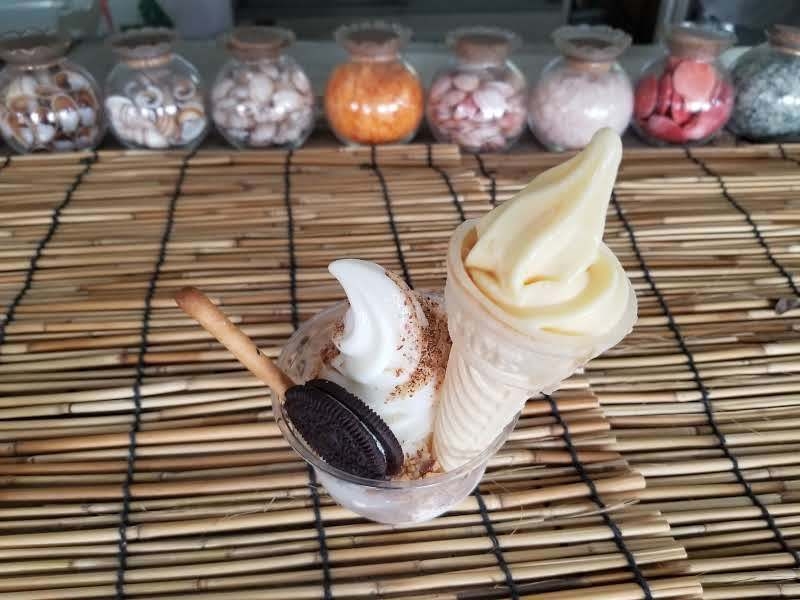 オリジナルカフェで販売:ピーナッツアイス
